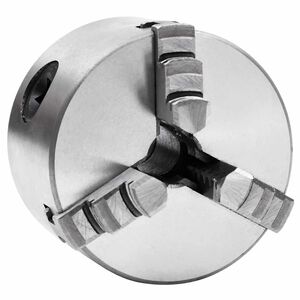 vidaXL 3-Backen-Drehfutter Selbstzentrierend 80 mm Stahl K11 80