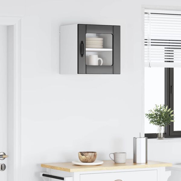 vidaXL K&uuml;chenschrank Schwarz 40 x 31 x 40 cm Holzwerkstoff