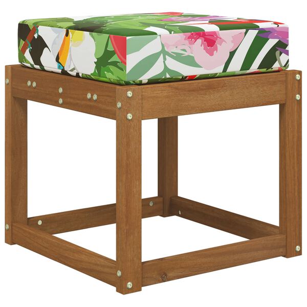 vidaXL Sitzkissen f&uuml;r Outdoor Bunt 40 x 40 x 8 cm 100 % Polyester