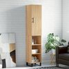 vidaXL Highboard Sonoma-Eiche 34,5x34x180 cm Holzwerkstoff