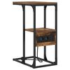 vidaXL Nachttisch Ger&auml;ucherte Eiche 41,5 x 26 x 60,5 cm Holzwerkstoff