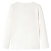 Kinder-Langarmshirt Ecru 104