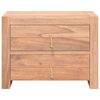 vidaXL Sideboard 80×35×60 cm Massivholz Teak