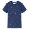 vidaXL Kinder-T-Shirt Dunkelblau 92
