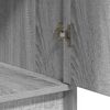 vidaXL Sideboard Graues Sonoma 40 x 40,5 x 75 cm Holzwerkstoff