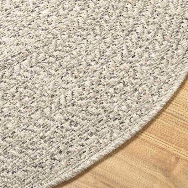 vidaXL Teppich ZIZUR Creme 170 x 120 cm Polypropylen