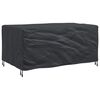 vidaXL M&ouml;belbezug Uni Schwarz 170 x 100 x 70 cm 210D