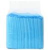 vidaXL Haustier Training Pad 100 pcs Blau und Weiß 120 x 80 cm