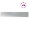 vidaXL Rasenkanten 10 Stk. 20x103 cm Verzinkter Stahl