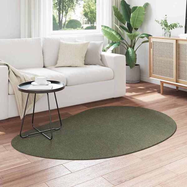 vidaXL Bereichsteppiche HUARTE Waldgr&uuml;n 120 x 170 cm Polyester