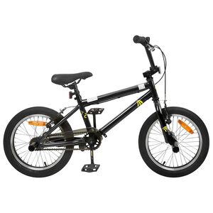 vidaXL BMX Rad 20 Zoll f&uuml;r &uuml;ber 9 Jahre alt Schwarz