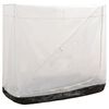 vidaXL Universal-Innenzelt Grau 200x90x175 cm