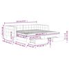 vidaXL Tagesbett Ausziehbar mit Schubladen Gelb 100x200 cm Samt
