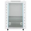 vidaXL 15U Netzwerkschrank auf Rollen 19" IP20 60x45x86 cm