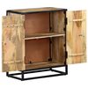 vidaXL Sideboard Handgeschnitzt 60x35x75 cm Massivholz Mango