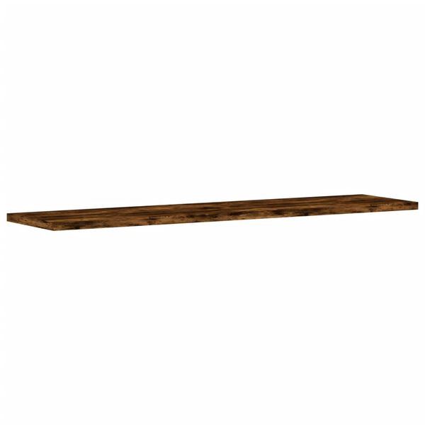 vidaXL Wandregale 4 Stk. R&auml;uchereiche 80x20x1,5 cm Holzwerkstoff