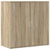 vidaXL Sideboard Sonoma-Eiche 79x38x80 cm Holzwerkstoff