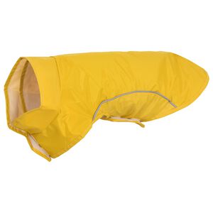 vidaXL Hunde Regenmantel mit Reflexstreifen Polyester Gelb XXS