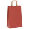 vidaXL Papiertragetaschen 50 Stk. mit Henkeln Rot 21x11x31 cm