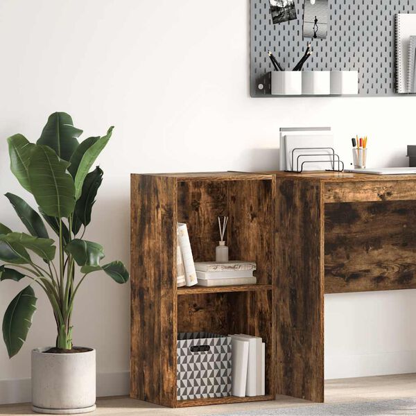 vidaXL B&uuml;cherregal R&auml;uchereiche 40x30x77 cm Holzwerkstoff