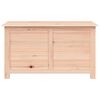 vidaXL Outdoor-Kissenbox 100x50x56 cm Massivholz Tanne