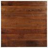 vidaXL Tischplatte 70x70x2,5 cm Quadratisch Altholz Massiv