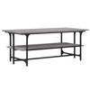 vidaXL Couchtisch Grau Sonoma 100x50x40 cm Holzwerkstoff