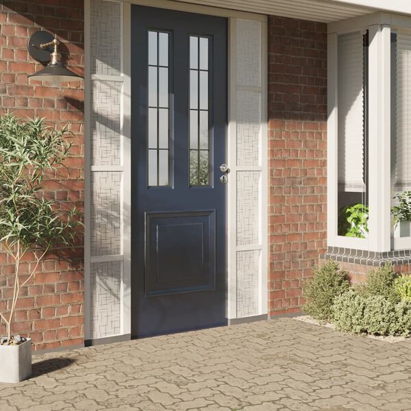 vidaXL Fensterfolie Matt Sternen-Muster 45x500 cm PVC