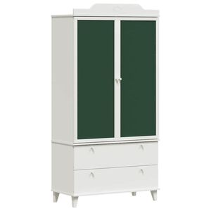 vidaXL Kreative Aufbewahrung f&uuml;r Kinder ROROS Wei&szlig; 90 x 45 x 180 cm