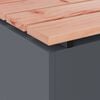 vidaXL Gartenbank Anthrazit 40 x 40 x 43 cm