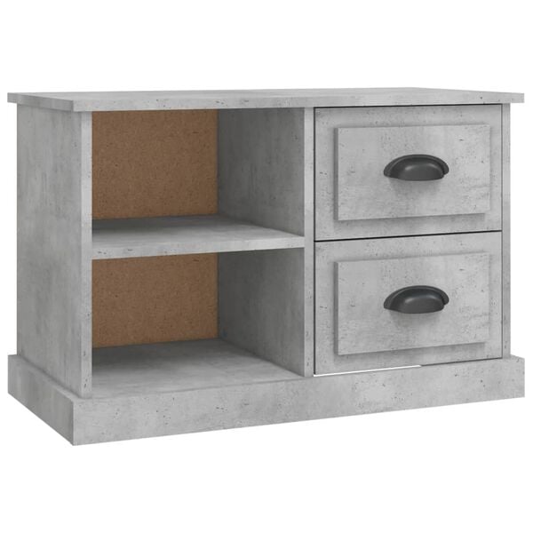 vidaXL TV-Schrank Betongrau 73x35,5x47,5 cm Holzwerkstoff