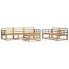 vidaXL Outdoor-Sofagarnitur 6 pcs Wei&szlig;