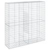 vidaXL Gabione mit Deckel 200x50x200 cm Verzinktes Eisen