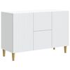 vidaXL Sideboard mit Schubladen Wei&szlig; 89 x 34,5 x 60 cm Holzwerkstoff