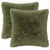 vidaXL Kissen mit Kissen HEERLEN 6 Stk. Gr&uuml;n PV Fleece