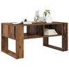 vidaXL Couchtisch mit Speicher Altholz 92 x 53 x 45 cm Holzwerkstoff