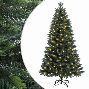 vidaXL K&uuml;nstlicher klappbarer Weihnachtsbaum 120 cm 150 LEDs