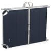 Campart Travel Klappbare Campingliege Rome Blau 200x67x35 cm