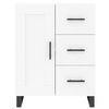 vidaXL Highboard Weiß 69,5x34x180 cm Holzwerkstoff