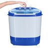 Mestic 2-in-1 Waschmaschine Tragbar MW-120 Blau und Wei&szlig; 250W