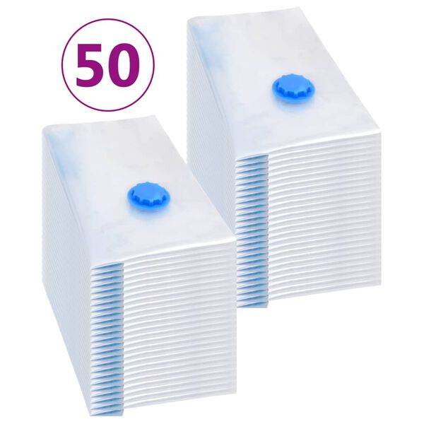 vidaXL Vakuumbeutel Aufbewahrungsbeutel 60x40 cm 50 Stk.