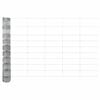 vidaXL Feldzaun Silber 25 x 1 m Verzinkter Stahl