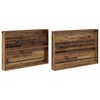 vidaXL Magazinregal 2 pcs Altholz 100 x 12 x 70 cm Holzwerkstoff