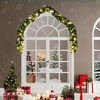 vidaXL Weihnachtsgirlande mit LED-Lichtern 20 m
