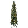 vidaXL K&uuml;nstlicher Weihnachtsbaum mit Beleuchtung 60 LEDs 120 cm