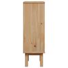 vidaXL Badschrank OTTA 35x30x90 cm Massivholz Kiefer