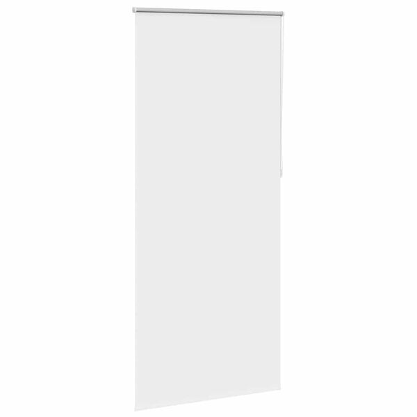 vidaXL Verdunkelungsrollo 104,4 x 230 cm, Stoffbreite 100 cm, Wei&szlig;