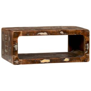 vidaXL TV-Schr&auml;nk Mehrfarbig 60 x 30 x 25 cm Massivholz Altholz