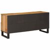 vidaXL TV-Schr&auml;nk mit Regal Braun 100 x 33 x 46 cm Massivholz Mango