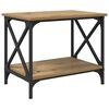 vidaXL Beistelltisch Artisan-Eiche 55 x 38 x 45 cm Holzwerkstoff